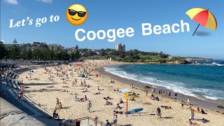 🇦🇺 Walk around Coogee Beach 🏄‍♀️  one of beautiful beaches in Sydney⛱  Great summer in Australia [upl. by Niawd]