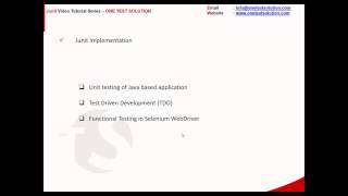 Part 1  Junit Tutorial  Junit Overview and Configuration [upl. by Amieva268]