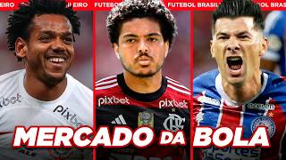 MERCADO DA BOLA NO FLAMENGO CONTRATAÃ‡Ã•ES POSSÃVEIS CHEGADAS E RETORNOS SAÃDAS E RENOVAÃ‡Ã•ES [upl. by Jemine292]