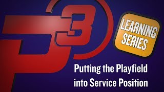 P3 Learning Series  Putting the Playfield into Service Position [upl. by Netneuq]