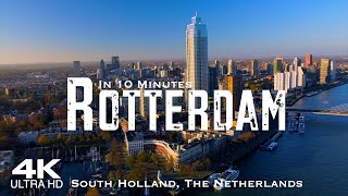 ROTTERDAM 2024 🇳🇱 Drone Aerial 4K  Holland Netherlands Nederland [upl. by Eentirb]