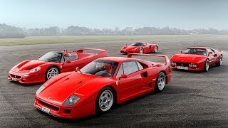 Ferrari Enzo F40 F50 amp 288 GTO  Top Gear [upl. by Adnoma]