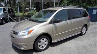 Short Takes 2004 Toyota Sienna LE Start Up Engine Full Tour [upl. by Eldin]