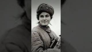 Deadliest Female Sniper  Forgotten History Shorts [upl. by Namra]