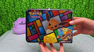 Opening Pokemon Eevee Collectors Chest  Pokemon Cards and Chill [upl. by Kronick836]