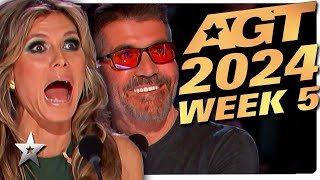 Americas Got Talent 2024 ALL AUDITIONS  Week 5 [upl. by Sauers]