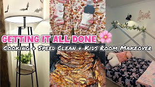 🌸KIDS ROOM MAKEOVER  GETTING IT ALL DONE MOTIVATION [upl. by Jania243]