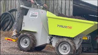 EB800 TRUXTA STAND ON Battery powered Minidumper Concrete Buggy [upl. by Nnayr]