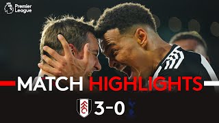 HIGHLIGHTS  Fulham 30 Spurs  London Derby Delight 🔥 [upl. by Arrait]