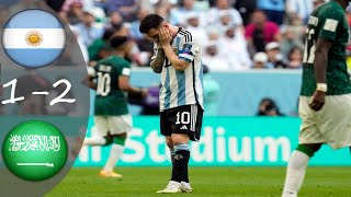 Argentina vs Saudi Arabia 12 World Cup 2022 Extended Highlights Arabic Commentary 🔥🔥worldcup [upl. by Winnie]