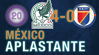 MÉXICO LE PASÓ POR ENCIMA A HAITÍ  SUB20 CONCACAF [upl. by Nahbois868]