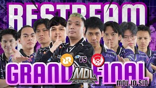 GRAND FINAL MDL S10  RRQ SENA VS BIGETRON BETA MLBBIDCreator [upl. by Un545]