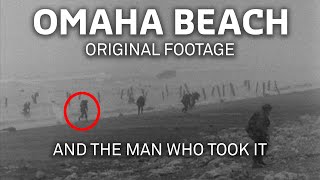 Omaha Beach  The DDay Cameraman Who Filmed Assault Waves on June 6 1944  WWII Then amp Now [upl. by Neo959]