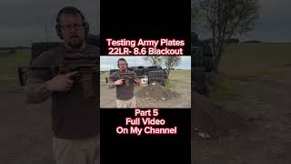 Part 5 Putting The US Military Level IV Body Armor To The Test Review Bulletproof or Bust shorts [upl. by Armilla]