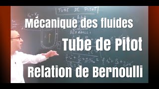 PCPSI Mécanique des fluides  Tube de pitot [upl. by Enamrahs623]