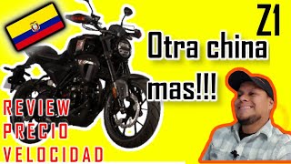 🔥Moto Z1 V8 200 🏍Review Ecuador🔥  Todos los DETALLES✅️🔥 [upl. by Anya]