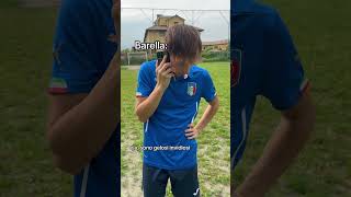 Barella fa goal mentre è al telefono😮‍💨🤣 footballmemesparodyshorts [upl. by Talia]