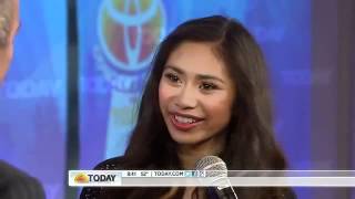 Jessica Sanchez  Today Show Live  quotI will Always Love Youquot [upl. by Aitnic]