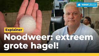 Noodweer in Italië hagelstenen zo groot als sinaasappels Hoe kan dat [upl. by Hobbs397]