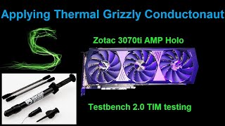 Applying Thermal Grizzly Conductonaut [upl. by Nohs347]