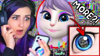 Testing ANOTHER Creepy Talking Angela App Theory DO NOT DOWNLOAD [upl. by Philoo]