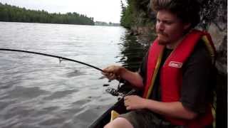 Poisson chat  3kg péché sur la rivière des Outaouais [upl. by Hudis]