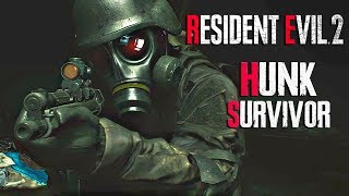 RESIDENT EVIL 2 REMAKE  The 4th Survivor Hunk 950  El 4º Superviviente Hunk Gameplay [upl. by Sellig]