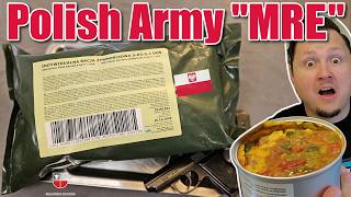 Polish Military MRE SRG 24Hour Combat Ration 🇵🇱 Polskiej Armed Forces Meal Ready To Eat Review [upl. by Ogren]