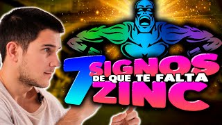 7 Signos De Que Te Falta ZINC😲Cantidad RECOMENDADA⚠️y 9 ALIMENTOS Ricos En ZINC🔔 [upl. by Tterej]