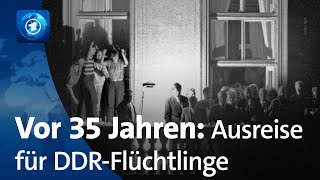 35 Jahre Botschaftsflüchtlinge der DDR in Prag [upl. by Vernen]