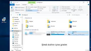 Programsız CD amp DVD Yazdırma İşlemi [upl. by Enyleve]