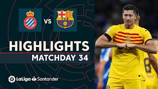 Resumen de RCD Espanyol vs FC Barcelona 24 [upl. by Harday903]