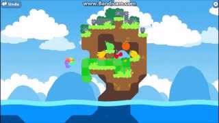 Snakebird Walkthrough  Level 11 [upl. by Arline]