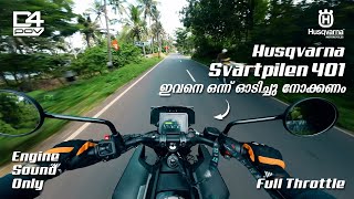 Husqvarna Svartpilen 401 Short Ride  POV Ride 27  RAW Pure Sound 2K Video  ASMR  djiaction2 [upl. by Alleusnoc885]