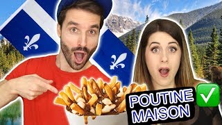 LA RECETTE DE POUTINE POUR LES FRANÇAIS AVEC DENYZEE [upl. by Wilson769]