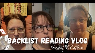 Backlist Reading Vlog DeckofTBRathon [upl. by Ssur]