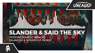 SLANDER amp Said The Sky  Potions feat JT Roach SLANDER amp Bossfight Remix Monstercat Release [upl. by Llennhoj]