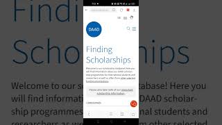 DAAD International Scholarship 2025 in Germany Fully Funded [upl. by Aicitan]