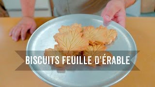 BISCUITS EN FORME DE FEUILLE DÉRABLE POUR LA COUPE DU MONDE DE HOCKEY [upl. by Irrej]