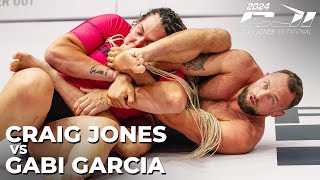 Craig Jones vs Gabi Garcia  Full Super Fight  CJI [upl. by Ahsilram]