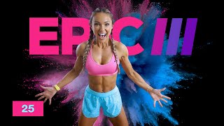 30 Min FAST amp FURIOUS Full Body HIIT Workout  No Equipment  EPIC III Day 25 [upl. by Nilekcaj]