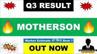 Msumi Q3 Results 2024  Msumi results today  msumi share latest news  motherson sumi latest news [upl. by Netsud]