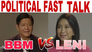 BBM VS LENI POLITICAL FAST TALK With Boy Abunda bongbongmarcos lenirobredo boyabunda [upl. by Argile]