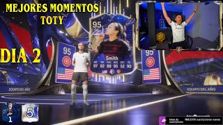 DjMaRiiO MEJORES MOMENTOS DE LOS TOTY DIA 2 EN EA SPORTS FC 24 [upl. by Niltak]