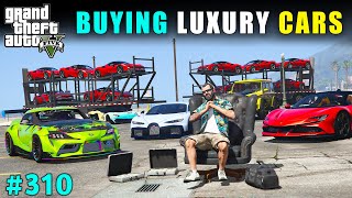 BUYING MILLION DOLLAR LUXURY CARS FOR SHOWROOM  GTA 5 GAMEPLAY 310  GTA V [upl. by Annetta]