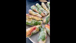 Vietnamesische Sommerrollen Rezept [upl. by Eednar]