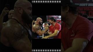 Arm wrestling legend did what to a strongman shorts [upl. by Noni932]