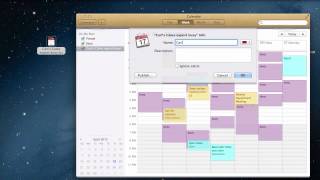 How to ICS KalenderDatei auf dem Mac importieren [upl. by Lesoj]