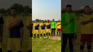 first match of DC Colony football tournament National anthem before match Malik Entertainer [upl. by Notsirhc307]