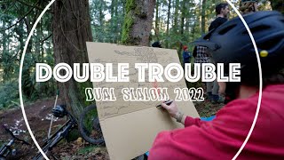 Double Trouble Dual Slalom 2022  Raw PNW Headsup Racing [upl. by Batory873]